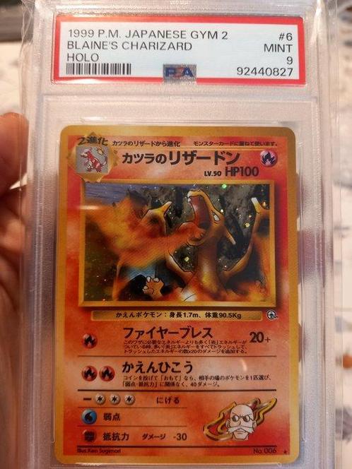 Pokémon - 1 Graded card - Dracaufeu - PSA 9, Hobby & Loisirs créatifs, Jeux de cartes à collectionner | Pokémon