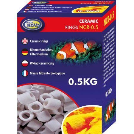 Aqua Nova Ceramic rings 0,5kg, Dieren en Toebehoren, Overige Dieren-accessoires, Verzenden