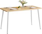 Eettafel - keukentafel - 4-6 personen - tafelblad 140x75 cm, Huis en Inrichting, Verzenden, Nieuw