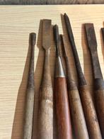 Japanese Vintage Nomi Chisels & Gouges Set: Mortise,
