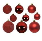 Kerstballen (34) - Glas - Kerstballen met kerspiek, Nieuw