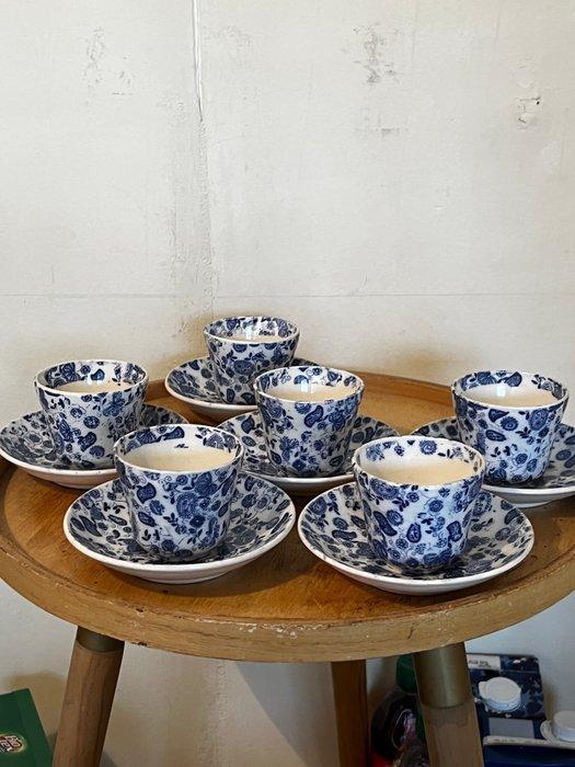 Petrus Regout - Drinkservies voor 6 (12) - Aardewerk, Antiek en Kunst, Antiek | Glaswerk en Kristal