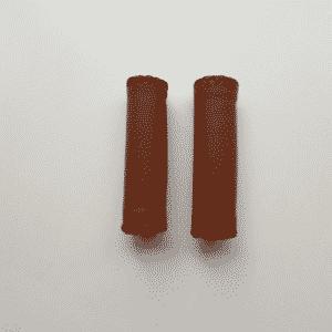 Handvatten lederlook bruin, Fietsen en Brommers, Fietsonderdelen, Nieuw, Verzenden