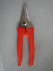 Bloemenschaar middel met lock 15 cm. oranje Bloemenschaar m