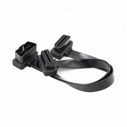 Universele Full 16-pins OBD2 Platte Verleng- en Splitterkabe, Auto diversen, Autogereedschap, Verzenden