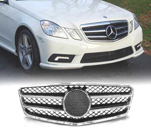 CALANDRE SPORT CL AMG POUR MERCEDES E W212 09- NOIR CHROMÉ, Auto-onderdelen, Carrosserie, Verzenden