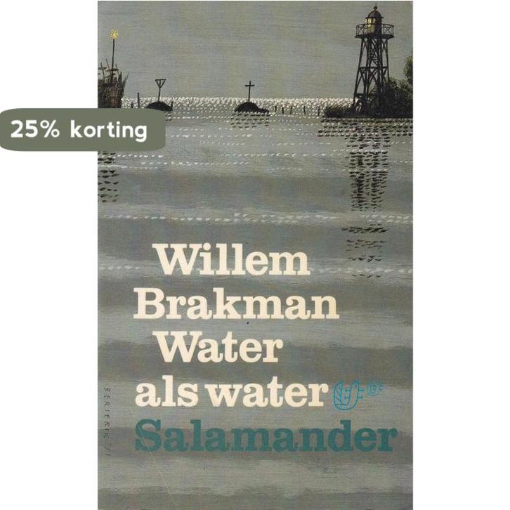 Water als water 9789021495347 Brakman, Boeken, Romans, Gelezen, Verzenden