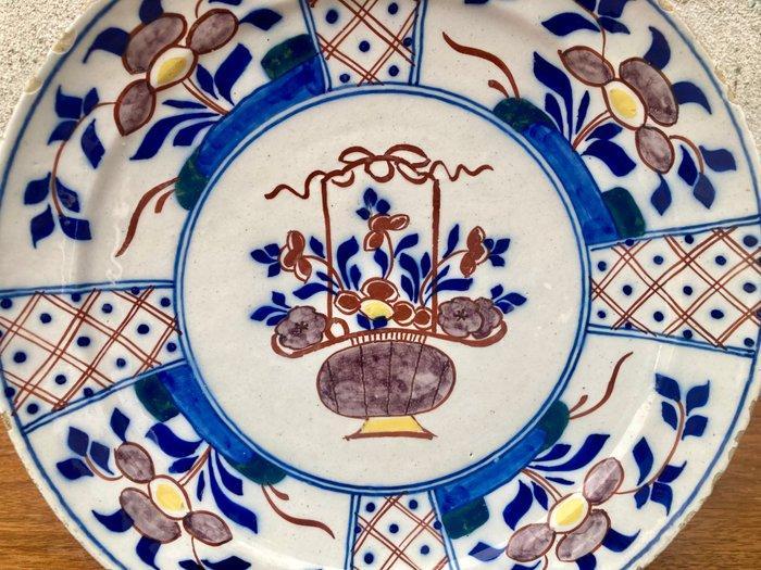 Bord - Aardewerk - Delfts Aardewerk 18e Eeuw, Antiek en Kunst, Antiek | Glaswerk en Kristal