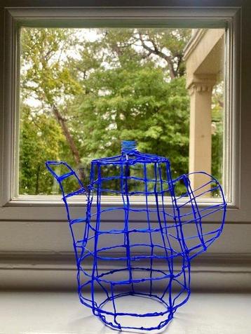 Iris Lucia Design - Théière - Théière 3D bleue - Filament