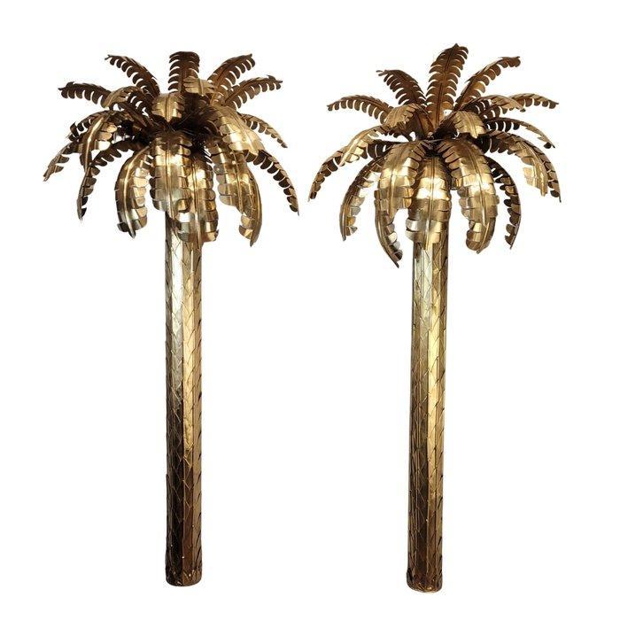 Maison Jansen - in the manner of - Lamp (2) - Verguld, Huis en Inrichting, Overige Huis en Inrichting