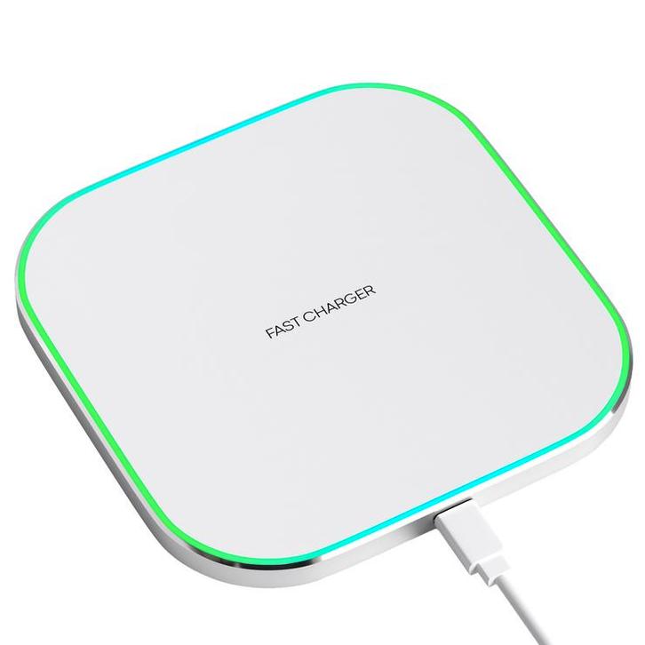 2dekans | Strex Draadloze Oplader 15W - Inclusief Kabel - QI, Telecommunicatie, Mobiele telefoons | Telefoon-opladers, Ophalen of Verzenden