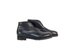TESTONI Blue Shaded Desert Boot Shoes Calf Wool Lining 8 UK, Kleding | Heren, Schoenen, Nieuw