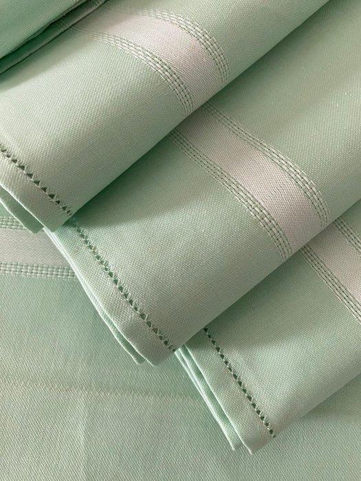 Tafelkleed - 255 cm - 145 cm - Fiandra di cotone, vintage, Antiek en Kunst, Antiek | Tapijten, Tafelkleden en Textiel