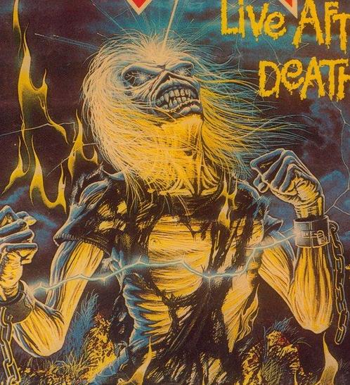 Derek Riggs - Live After Death - original music concert, Antiek en Kunst, Kunst | Tekeningen en Fotografie