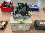 2012 Festool TS 55 REBQ Afkortcirkelzaagmachine, Doe-het-zelf en Bouw, Gereedschap | Zaagmachines, Nieuw