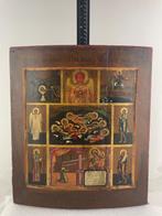 Icoon - Veel panelen-icoon - Hout