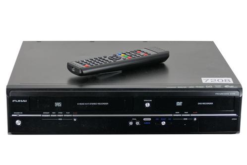 Funai WD6D-M100 | VHS / DVD Combi Recorder | PAL &amp; SECAM, TV, Hi-fi & Vidéo, Lecteurs vidéo, Envoi