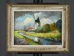 René Lorotte (1920-1985) - Moulin en bord de rivière, Antiek en Kunst