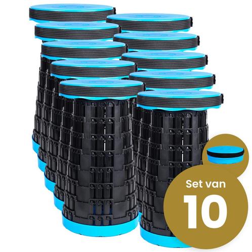 Set Van 10 Stuks ! Alora Opvouwbare Kruk Extra Strong -, Maison & Meubles, Chaises