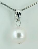 Zonder minimumprijs - Hanger - 18 karaat Witgoud Parel -