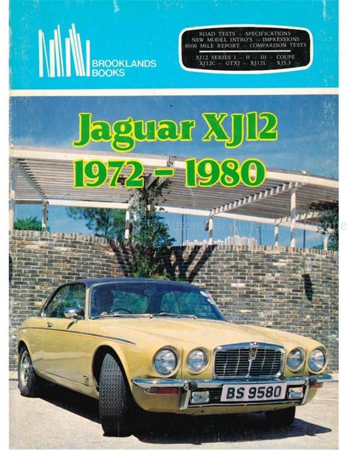 JAGUAR XJ12 1972-1980 (BROOKLANDS), Boeken, Auto's | Boeken