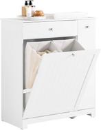 2dekans | SoBuy Badkamermeubel met Wasmand, Lade en, Ophalen of Verzenden