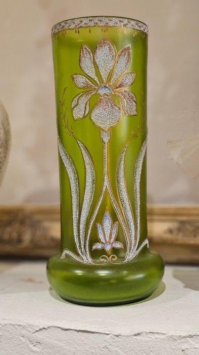 François-Théodore Legras - Vaas  - Glas - Francois-theodore, Antiek en Kunst, Antiek | Glaswerk en Kristal