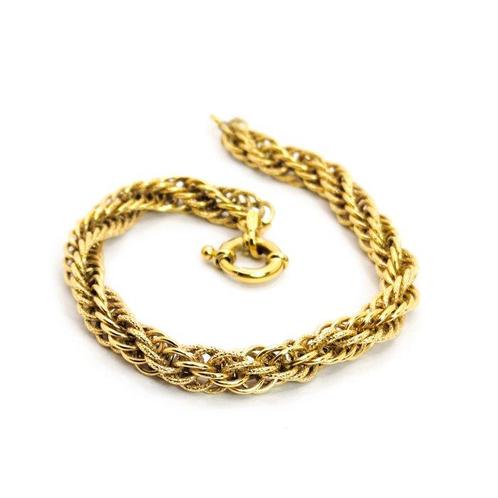 Bracelet - 18 carats Or jaune, Handtassen en Accessoires, Antieke sieraden