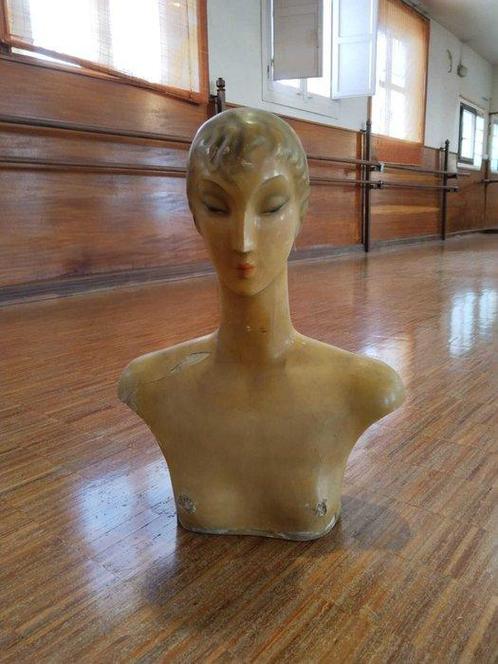Mannequin - Plâtre, Antiek en Kunst, Kunst | Designobjecten