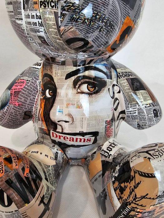 ArtBrut by Ann - Teddy Paper Cut, Antiquités & Art, Art | Objets design