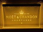 Moet & Chandon neon bord lamp LED verlichting reclame lichtb, Huis en Inrichting, Verzenden, Nieuw