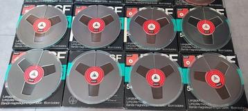 Bobines de 18 cm avec bande