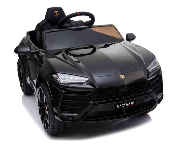 Kinderauto, LAMBORGHINI URUS, zwart, kinderjeep, RC, Nieuw!!, Kinderen en Baby's, Speelgoed | Buiten | Accuvoertuigen, Nieuw, Ophalen of Verzenden