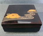 Doos - Wajima-nuri lakwerk doos –  (Gold Makie & Raden)