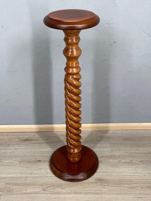 Schitterende piëdestal plantentafel - Plantentafel - Hout, Antiek en Kunst, Curiosa en Brocante