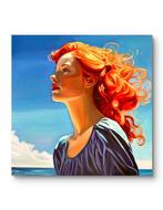 Biatturi Irina - With the Wind, Antiquités & Art