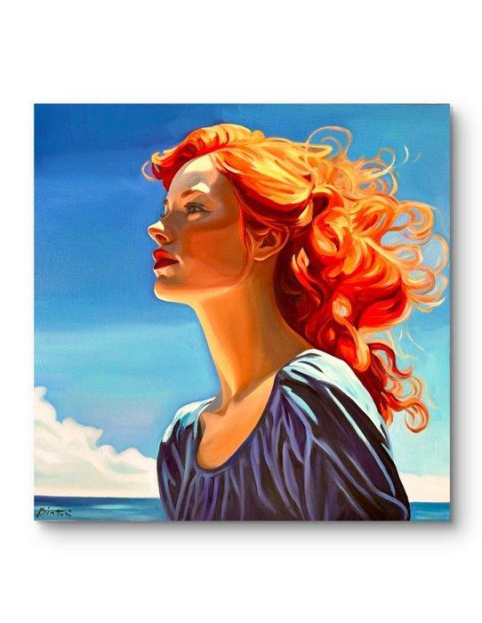 Biatturi Irina - With the Wind, Antiquités & Art, Art | Objets design