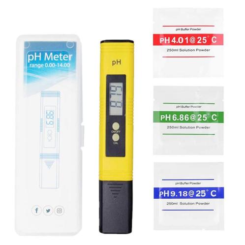 pH-mètre numérique piscine jaune avec boîte de rangement + b, Jardin & Terrasse, Accessoires de piscine, Neuf, Enlèvement ou Envoi