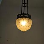 Plafondlamp - bijenkorf - Glas, IJzer - opaline