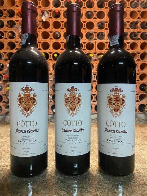 2000 Côtto Grande Escolha - Douro DOC - 3 Bouteilles (0,75, Verzamelen, Wijnen