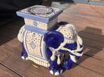 Statue, Porte plante céramique éléphant XL - 55 cm -, Antiquités & Art