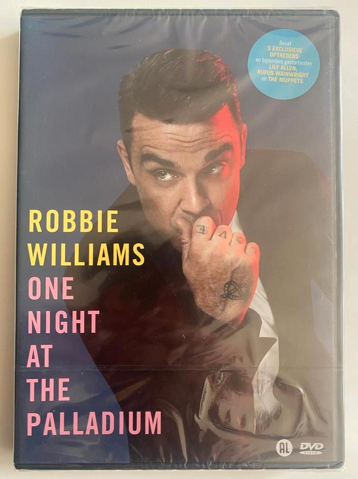 ROBBIE WILLIAMS ONE NIGHT AT THE PALLADIUM (IN SEAL) (DVD), CD & DVD, DVD | Autres DVD