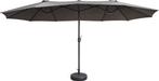 2dekans | LIFA GARDEN - Dubbele Parasol met Beschermhoes -, Ophalen of Verzenden, Nieuw