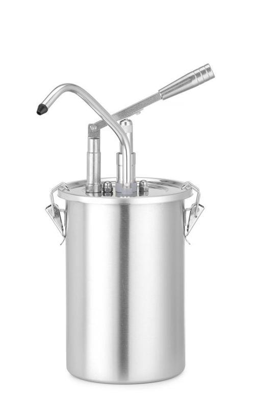 Sauspomp Roestvast Staal, Hendi, 4,5L, ø180x(h)420mm, Zakelijke goederen, Horeca | Keukenapparatuur, Ophalen of Verzenden