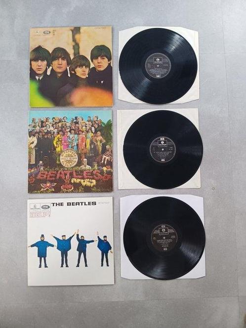 Beatles - 3 x classic LPs with EMI boxed labels - Diverse, Cd's en Dvd's, Vinyl Singles