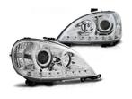 Daylight Chrome koplampen geschikt voor Mercedes W163 ML, Auto-onderdelen, Verzenden, Nieuw, Mercedes-Benz