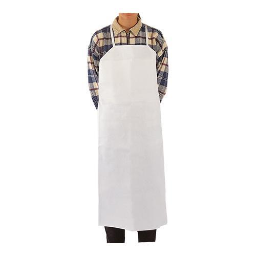 Kookschort | Wit | Polyester | 850x1100mm EMGA, Zakelijke goederen, Horeca | Keukenapparatuur, Nieuw in verpakking, Verzenden