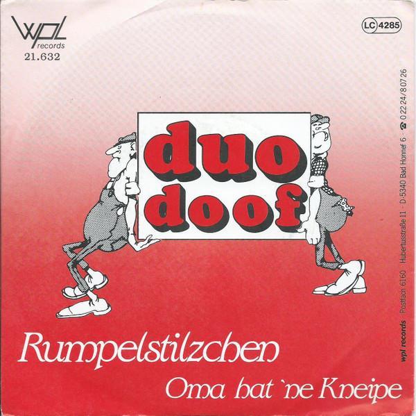 Duo Doof - Rumpelstilzchen, Cd's en Dvd's, Vinyl | Pop, Gebruikt, Verzenden