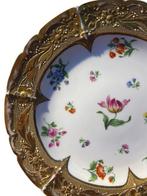 Meissen - Assiette - Céramique, Or - Peint à la main, Antiek en Kunst