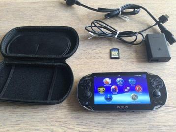 Sony - Playstation Vita - Videogameconsole + games beschikbaar voor biedingen